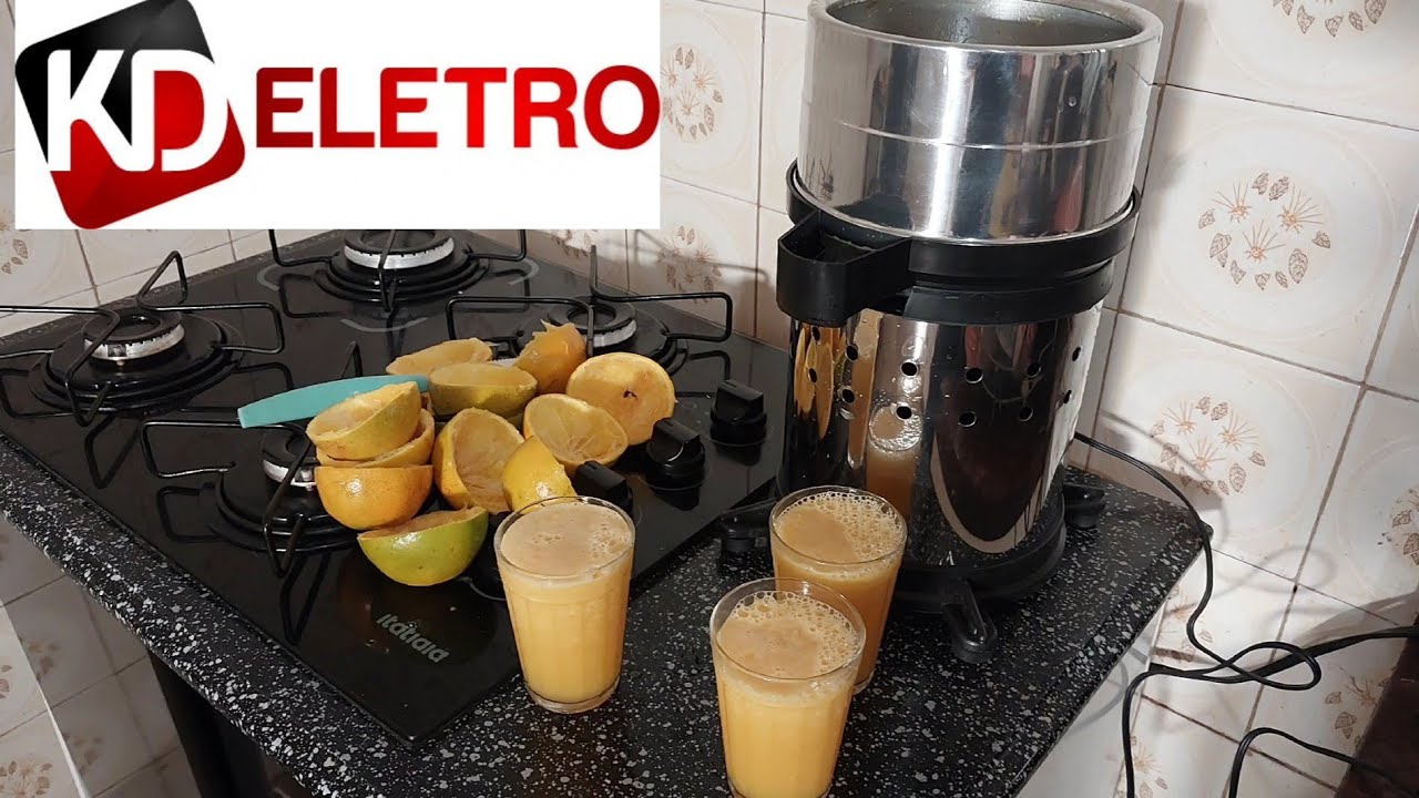 Extrator Espremedor de suco de Laranja | KD ELETRO Profissional | Vale a pena em 2024 ???