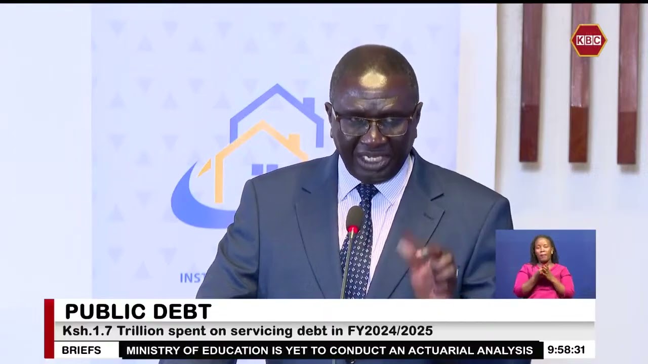 Kenya’s debt hit Ksh.11.8 Trillion as at June 2025