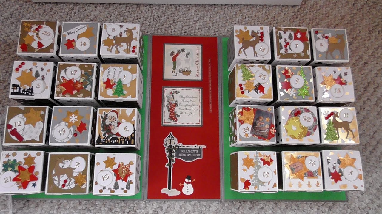 2 in 1 Kombi Adventskalender ala Liebes Fuchs #Craftupdate / Das Tinchen