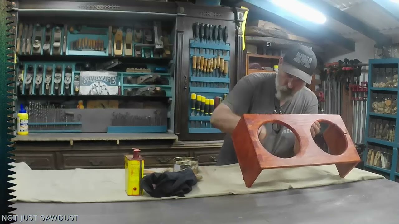 The ballad of a discount fool! (making a dog bowl stand)