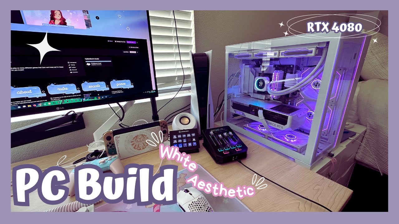 ✿ Building My New PC | White Aesthetic, RTX 4080, Intel i9 ✿