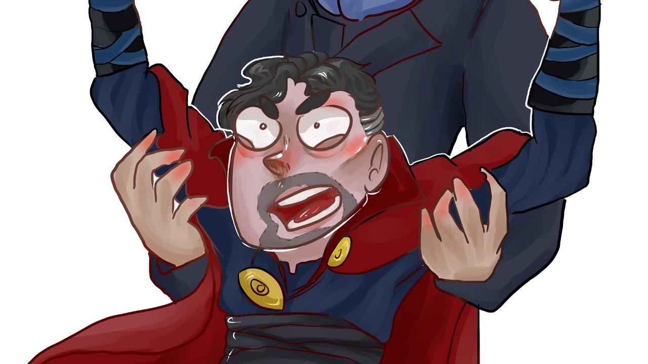 Dr Strange and Sherlock Speedpaint (paint tool SAi)
