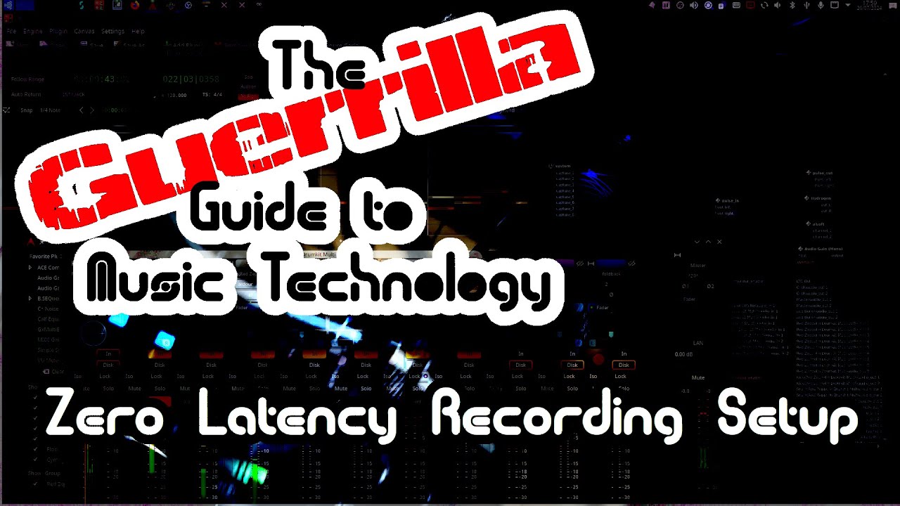 Latency free recording setup