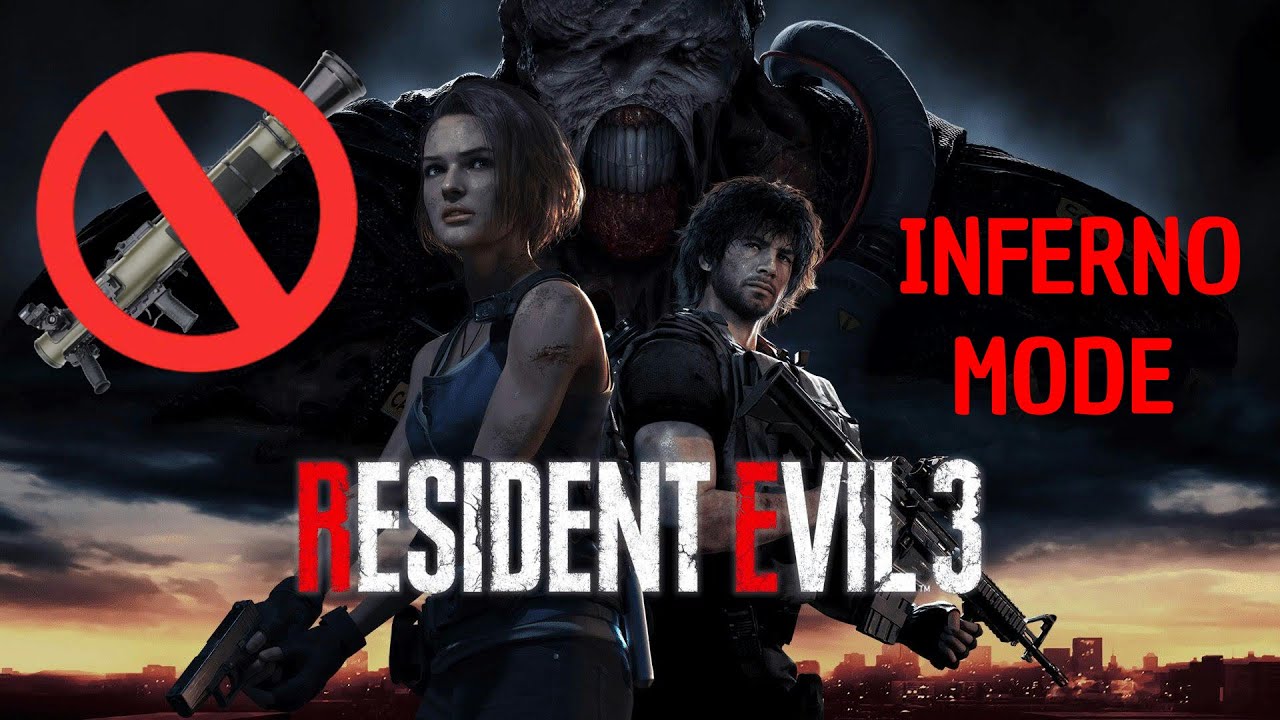 🔴LIVE - Resident Evil 3 Remake | Inferno Mode Full Game Rush (NO INFINITE LAUNCHER)