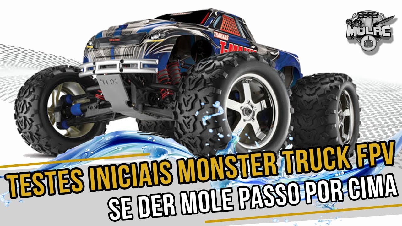 Carrinho HSP Tyranossaurus modificado | Ensaios FPV | automodelo | rc | 4x4
