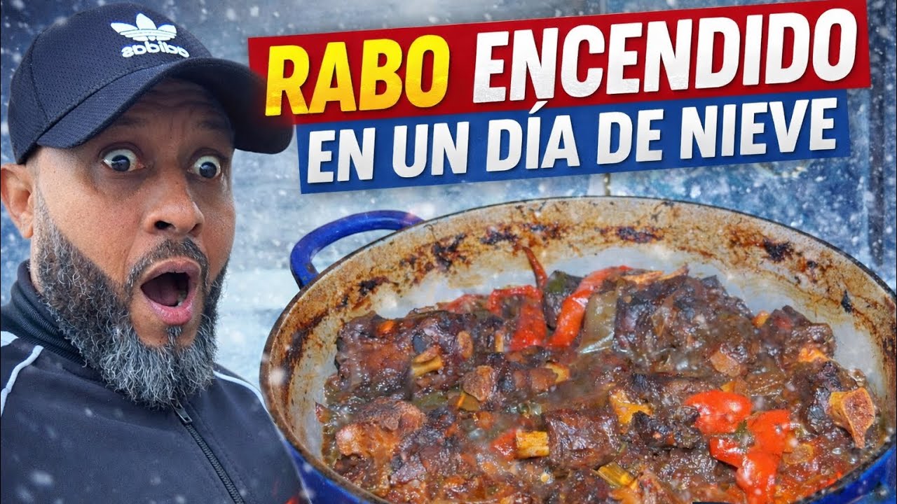 Mientras la Nieve Cae, el Rabo Encendido Hierve