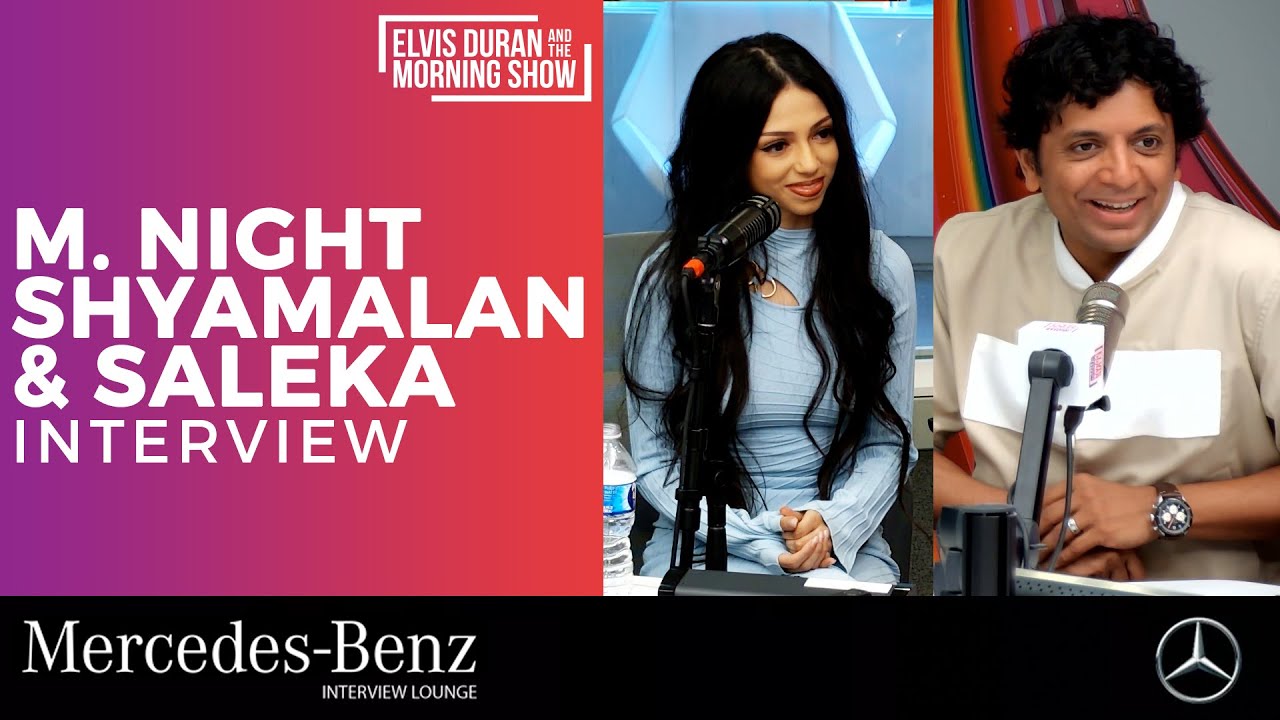 M. Night Shyamalan And Saleka On 'Trap' And Arts Being 'Sacred' In Their House | Elvis Duran Show