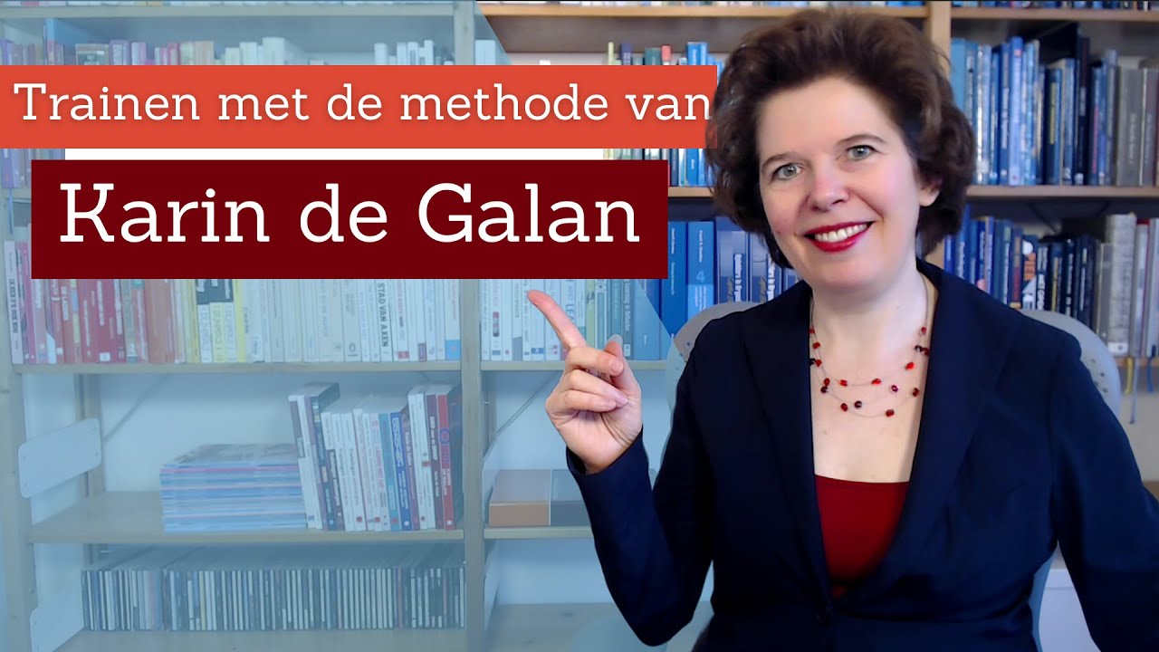 Trainen met de methode van Karin de Galan