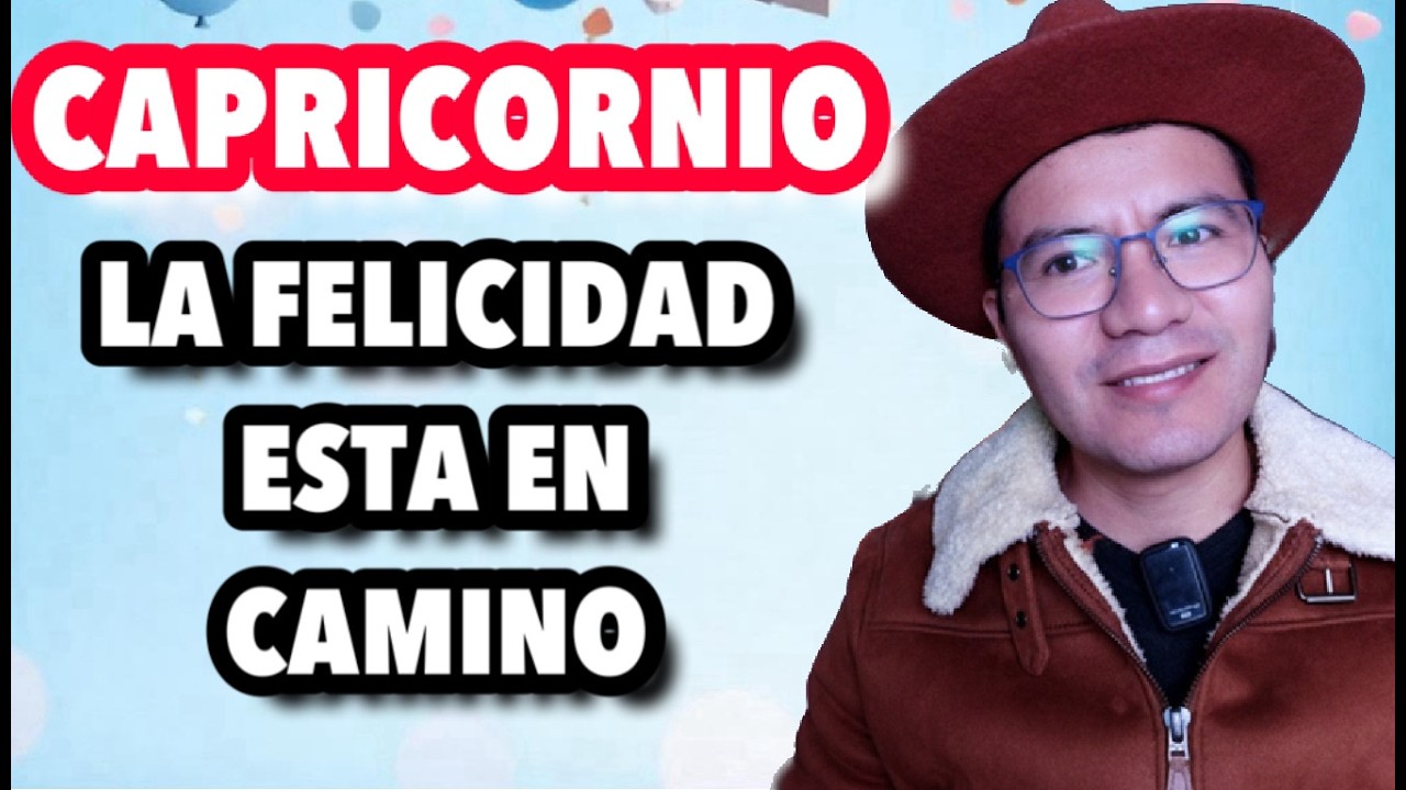 CAPRICORNIO ♑️ CELEBRARAS TU TRIUNFO 🥇  VIVE LA VIDA