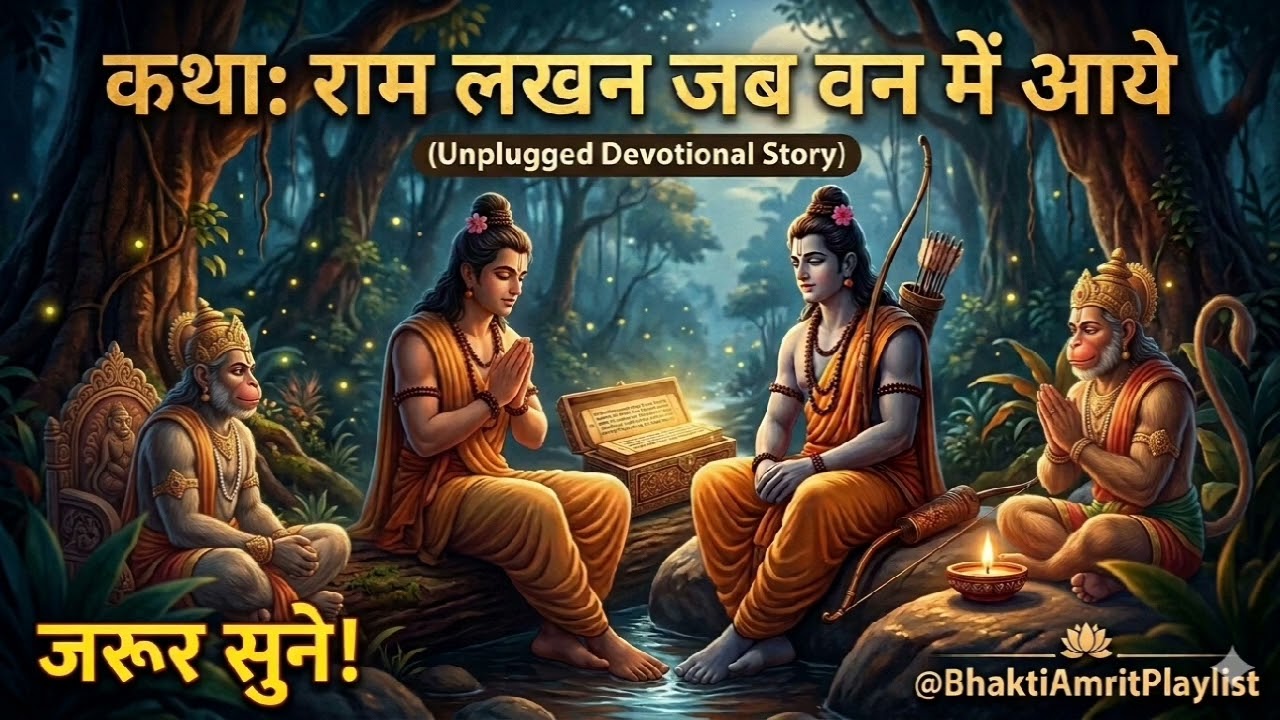 राम लखन जब वन में आए -  वनवास कथा भजन | Ram Lakhan Jab Van Me Aaye - Vanvas Katha Bhajan 