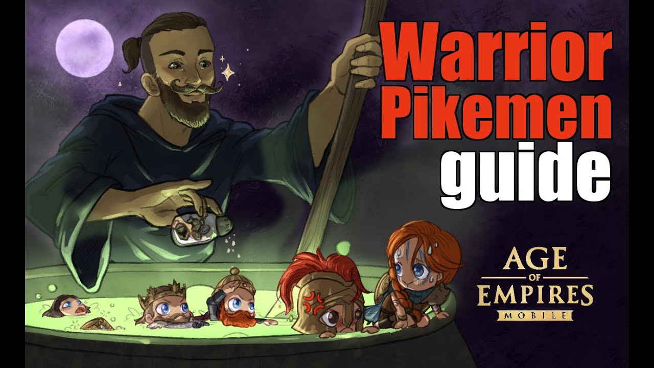 AoEM | Rank 1 Warrior Pikemen Guide - S1&S2 - From early to late game