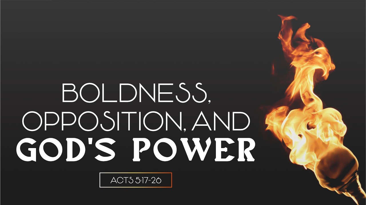 Boldness, Opposition, and God's Power - Pastor Wayne Van Gelderen (March 08, 2026 Sunday Evening)