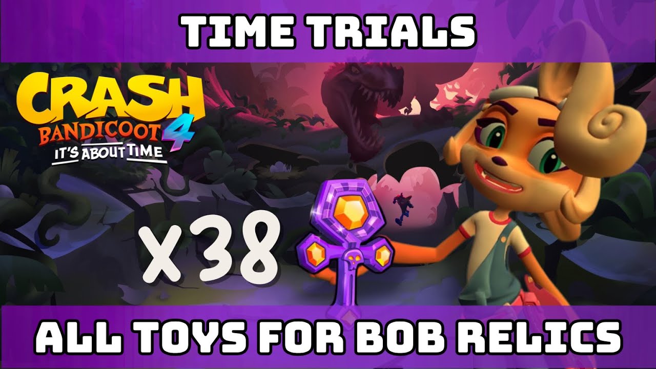 Crash Bandicoot 4: It's About Time - Time Trials - All Toys for Bob Relics