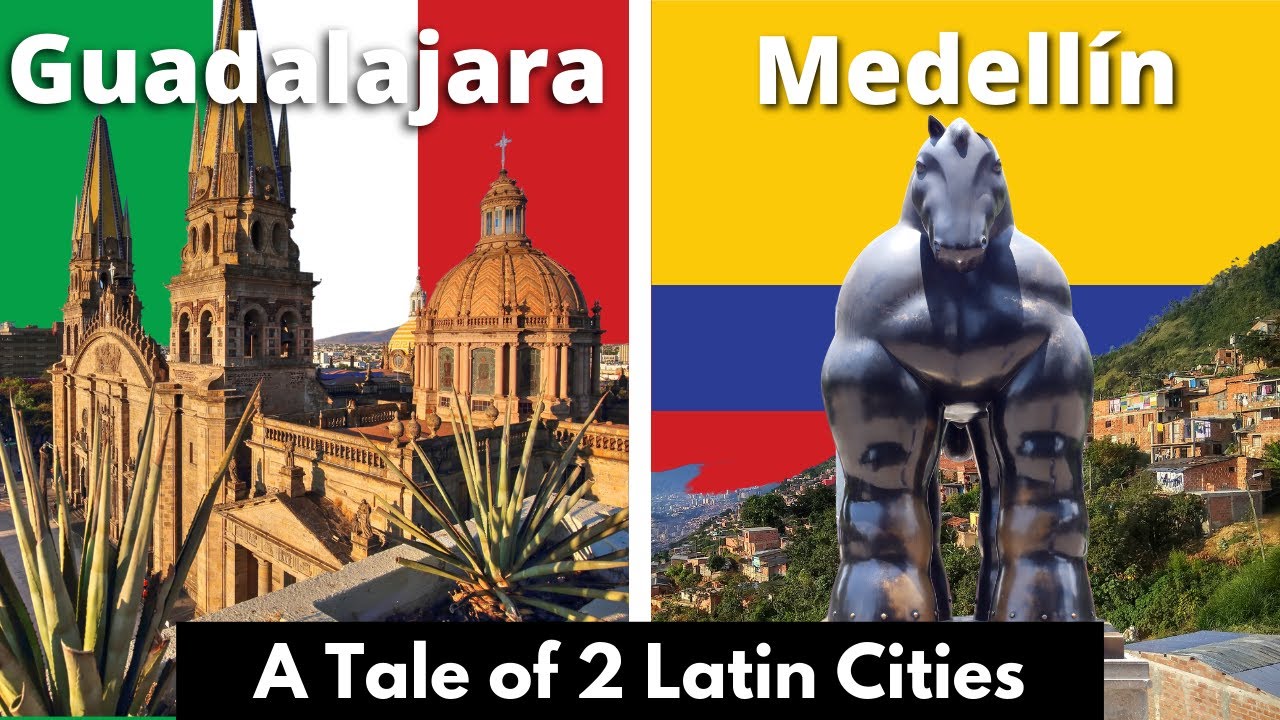 🇲🇽 Guadalajara & 🇨🇴 Medellin: A Tale of 2 Bad Ass Cities 4K