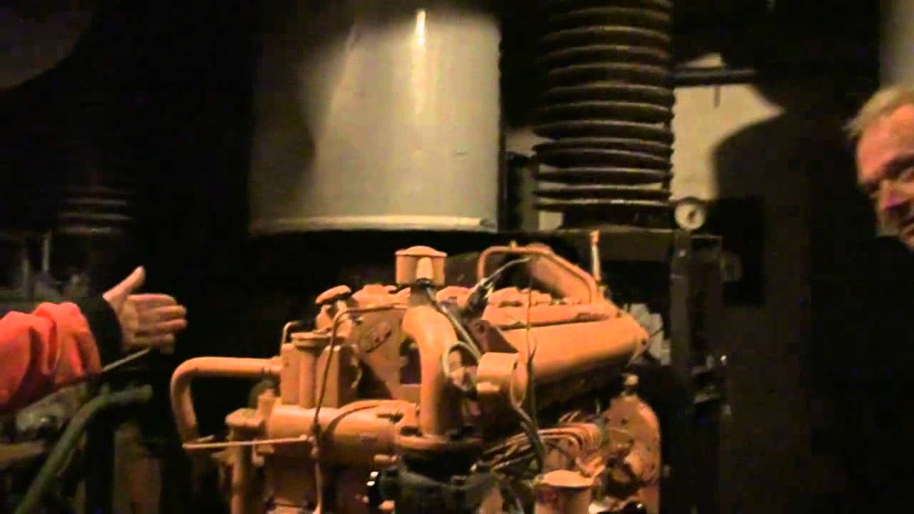 Notstromdieselstart im Bunker Tessin
