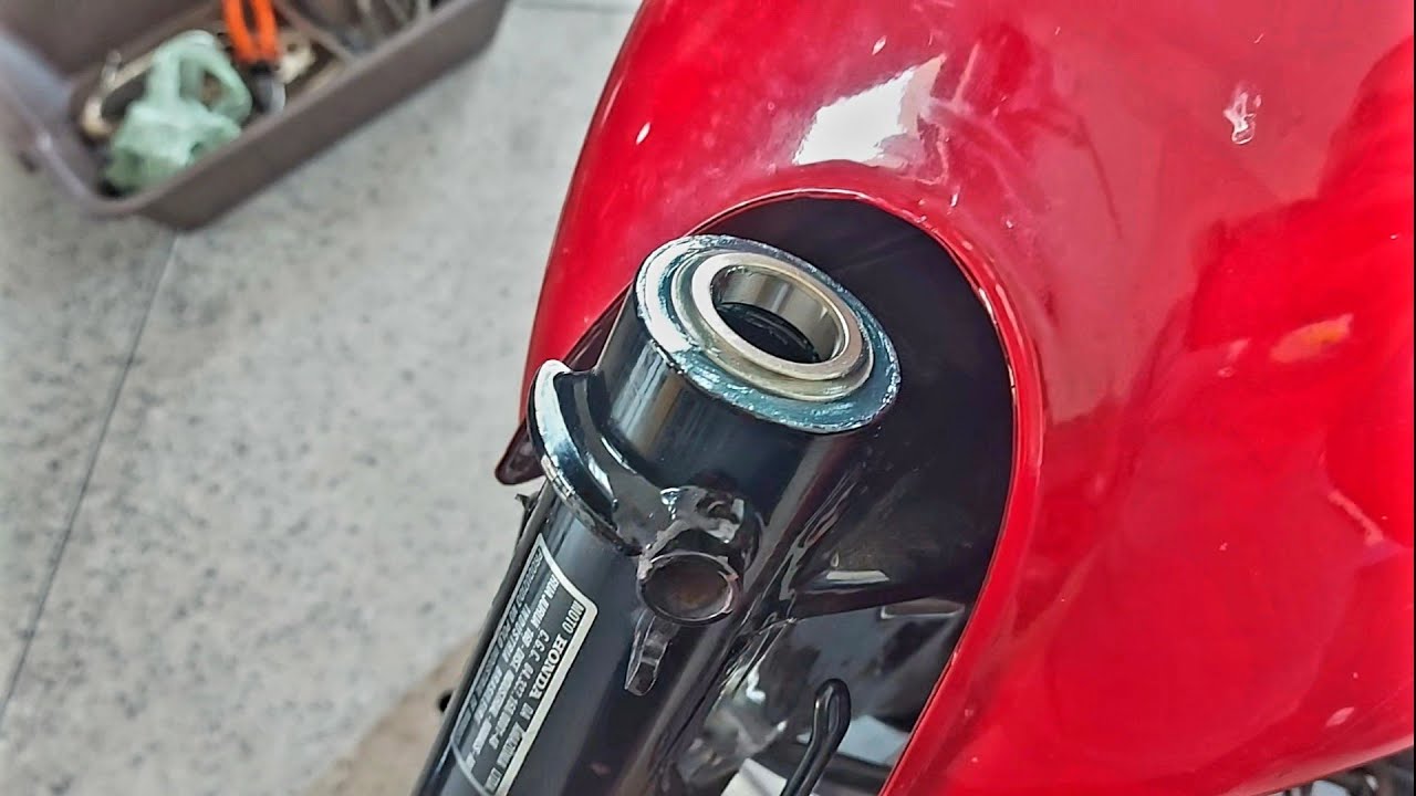 trocando caixa de direção da minha titan150