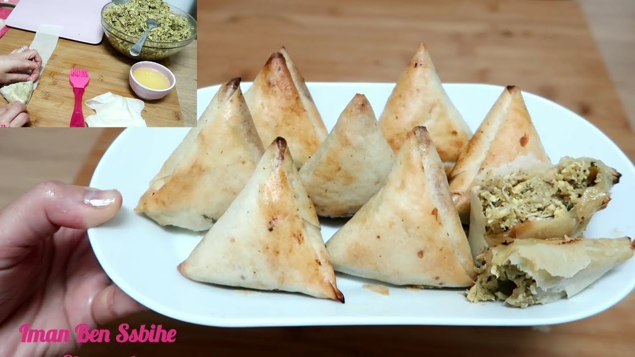بريوات بالدجاج على الطريقة التطوانية الشمالية التقليدية👍مع جميع أسرار لذتها👌😉