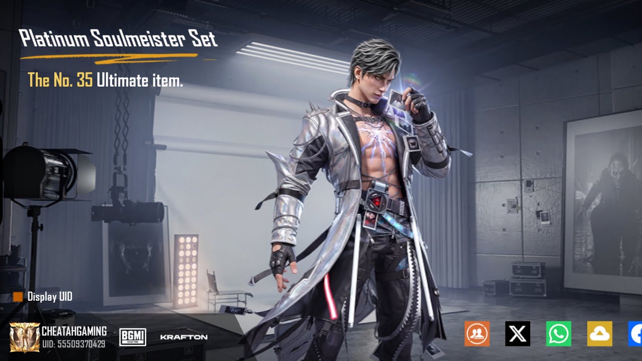 😍Platinum Soulmeister Ultimate Set Crate Opening BGMI