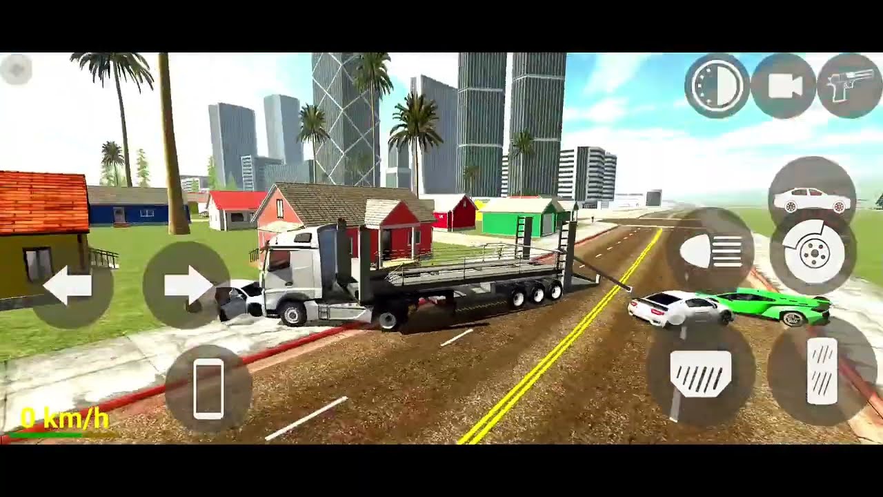 Franklin Ko Police Ne Mar Dala 👮 Truck 🚛 Drive 😱 Indian Bike Driving 3D 🚀 Gameplay 🎮