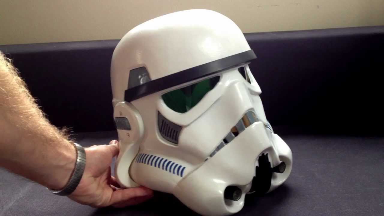 RS Props Stormtrooper helmet up close