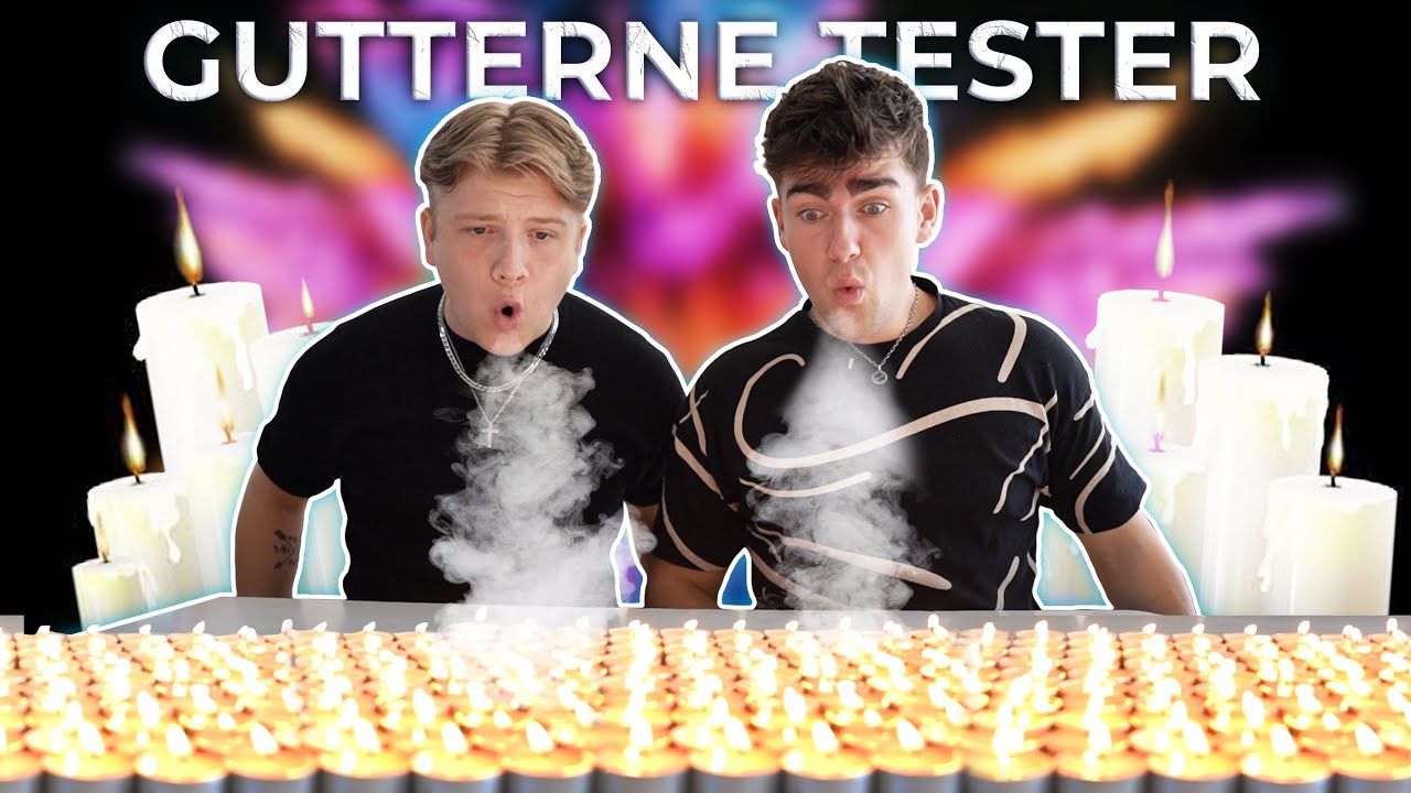 100 STEARINLYS MED 1 PUST !? - TIKTOK TRENDS