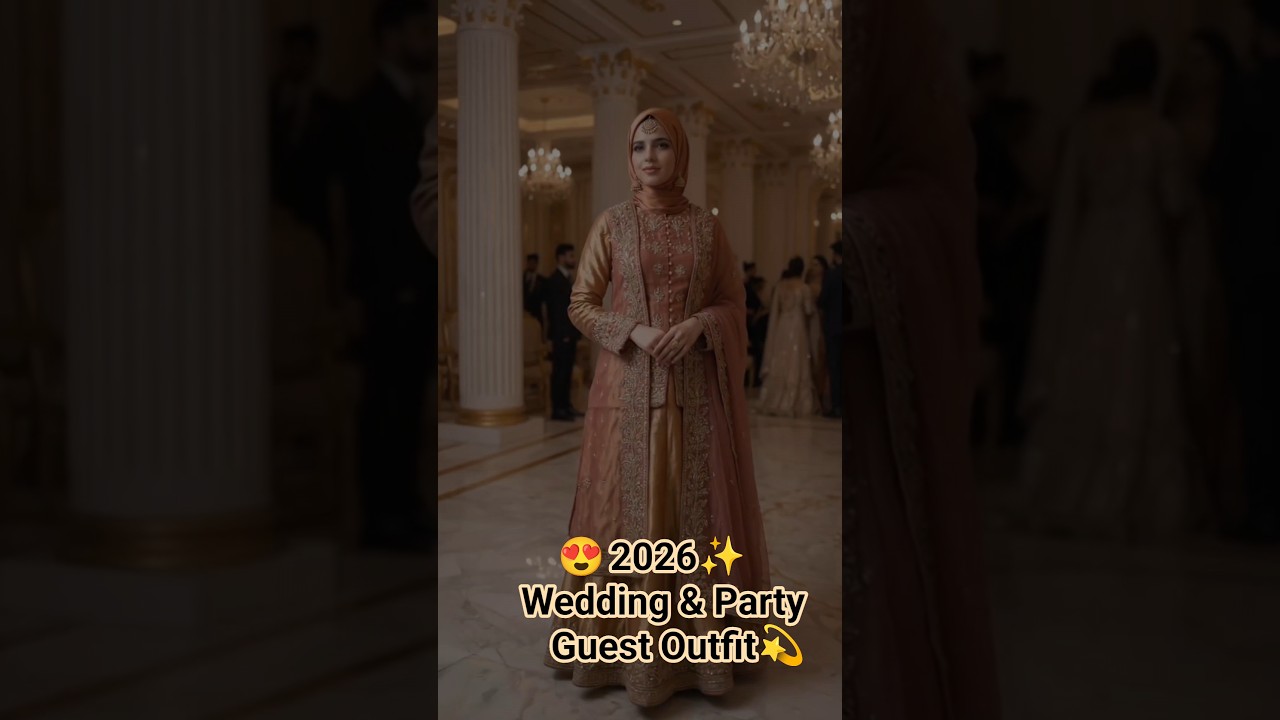 2026 Wedding Season:New Modest Fashion Alert🚨#shorts #ytshorts #shortfeed #youtubeshorts #recipe #ai