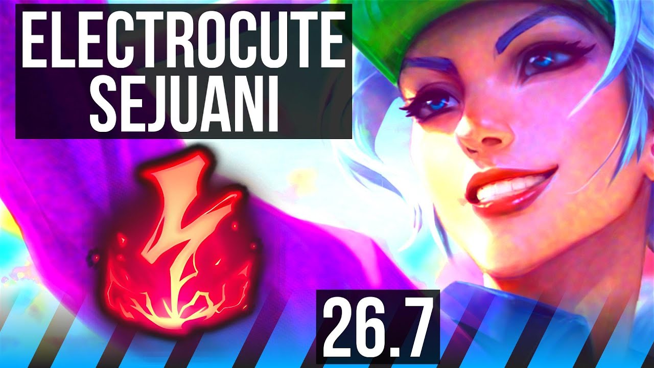 SEJUANI vs AHRI (MID) | Electrocute | KR Master | 26.7