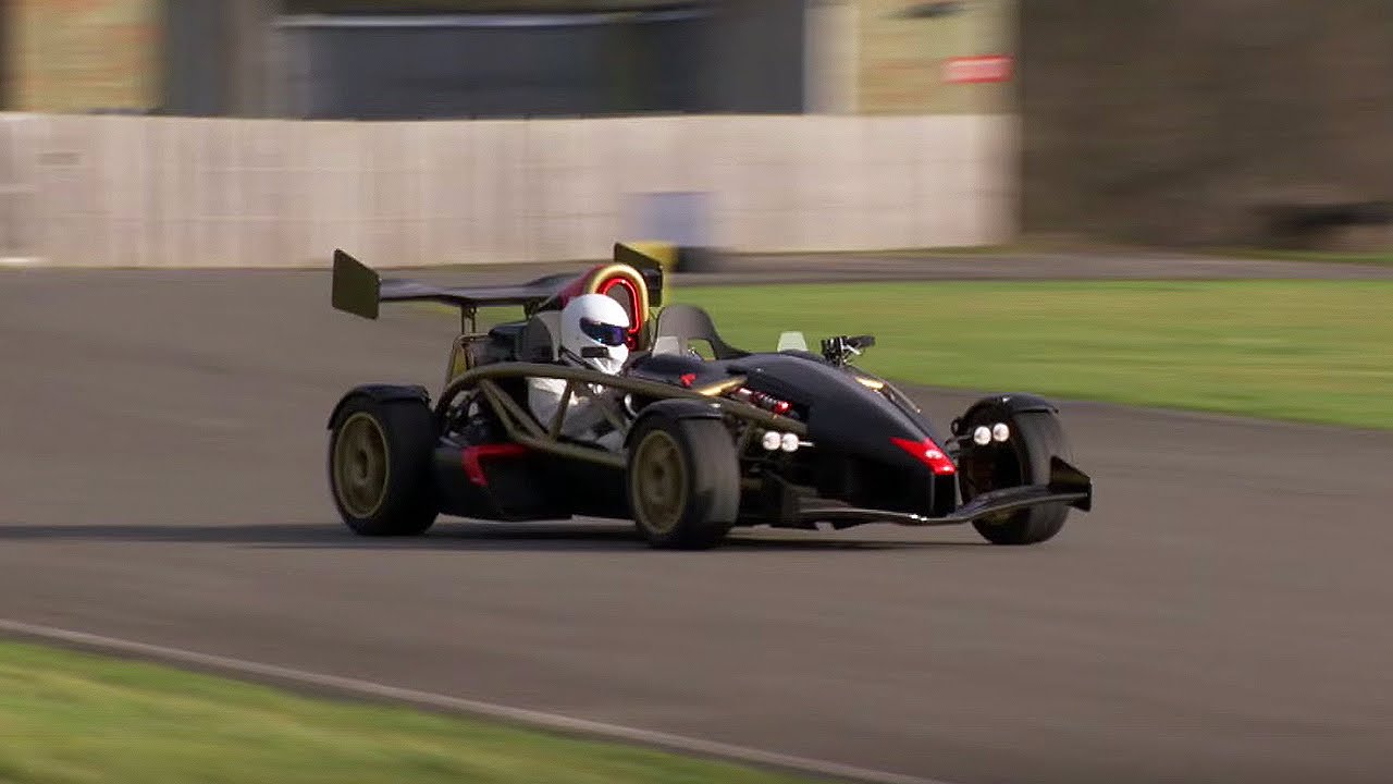 Aerial Atom V8 Power Lap | The Stig | Top Gear