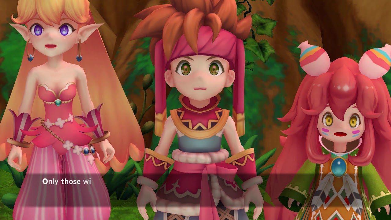 Secret of Mana Remake Pure Land 1 BOSS THUNDER GIGAS, BLUE DRAGON Part 32 Walkthrough