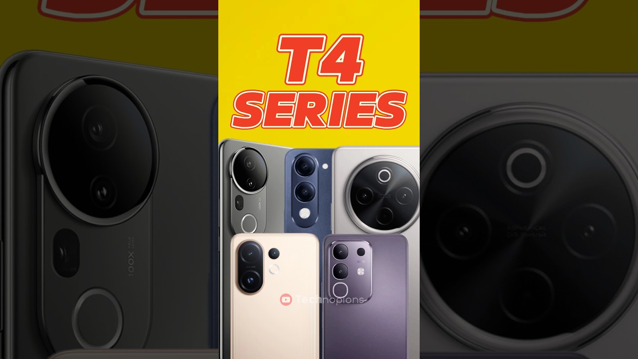 Vivo T4 Series All Mobile in 2025