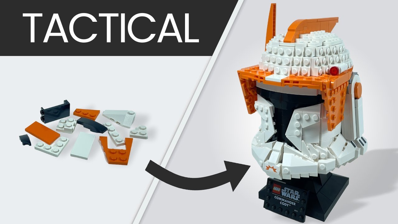 LEGO Speed Build: Clone Commander Cody Helmet [75350]