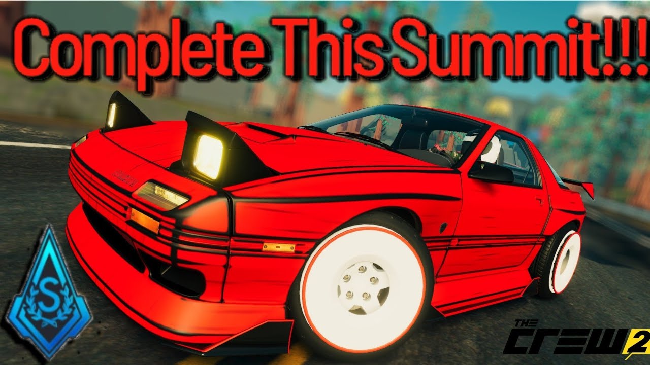 You Need To Play This Summit!!! | To Get The Mazda RX-7 Turbo Outline Edition | The Crew 2