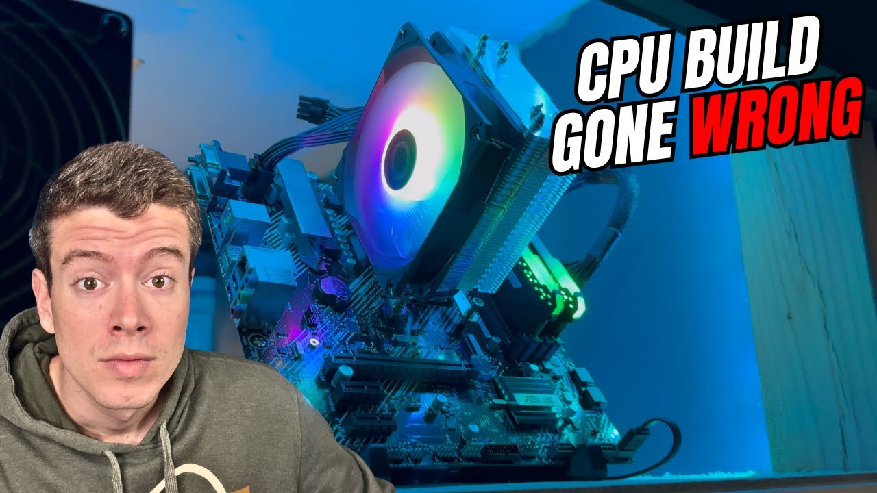 My CPU Mining Rig Build did NOT go as Planned...
