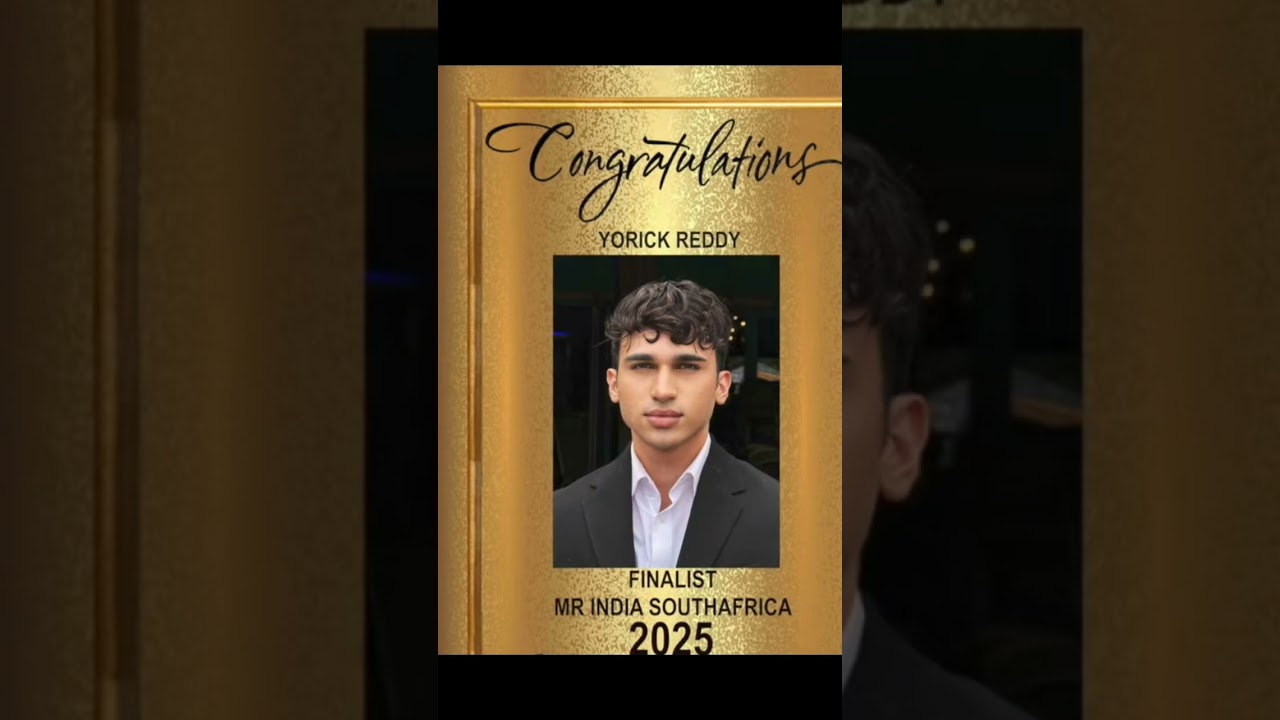 Mr India South Africa 2025 