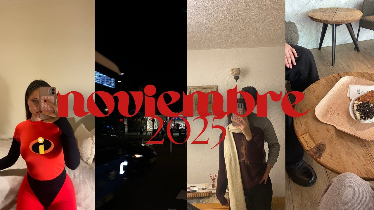 vlogmas noviembre ✨ Halloween, médicos, mini hair refresh y Black Friday