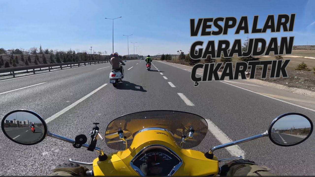 Vespalarımız İle Haftasonu Çorba Turu.