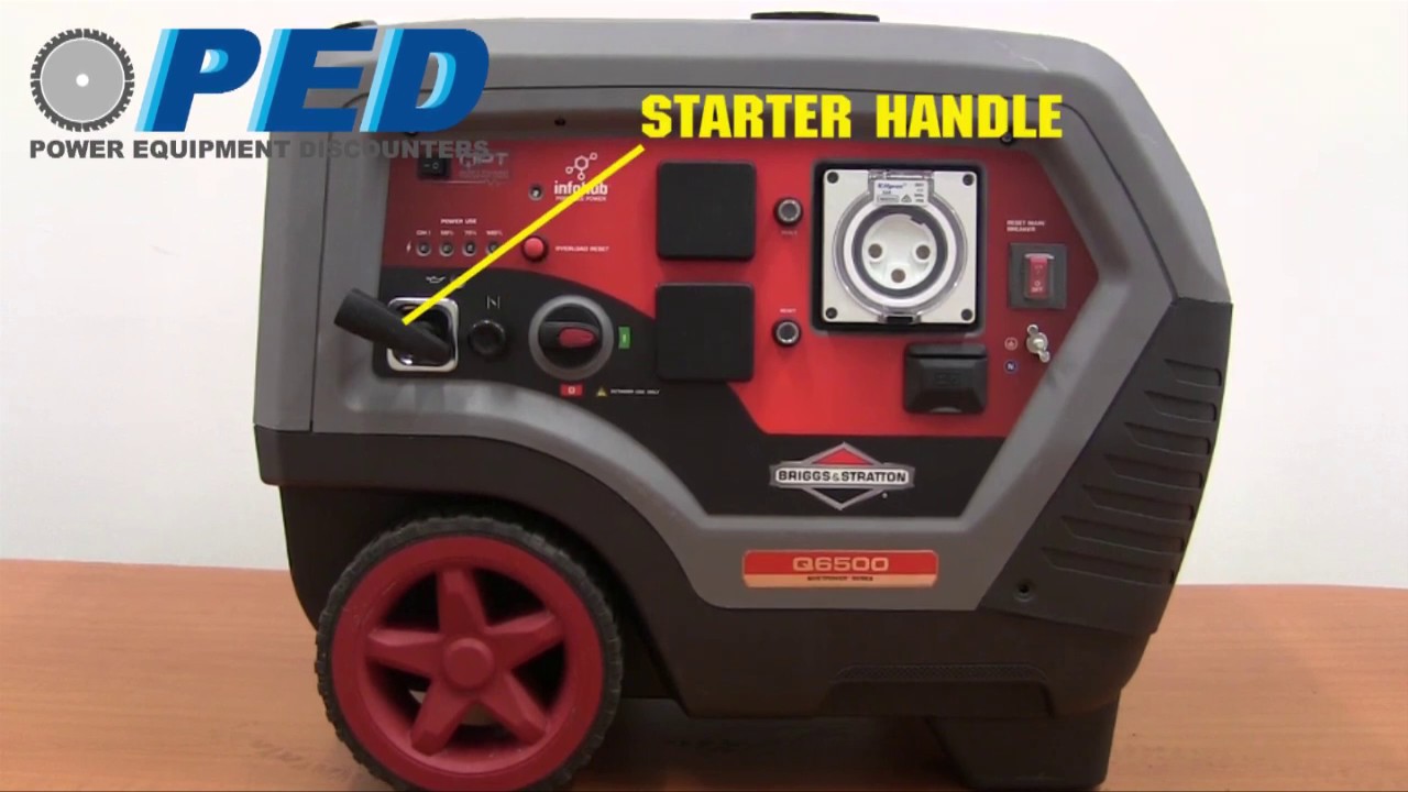 Review of Briggs 5KVA inverter generator - Q6500