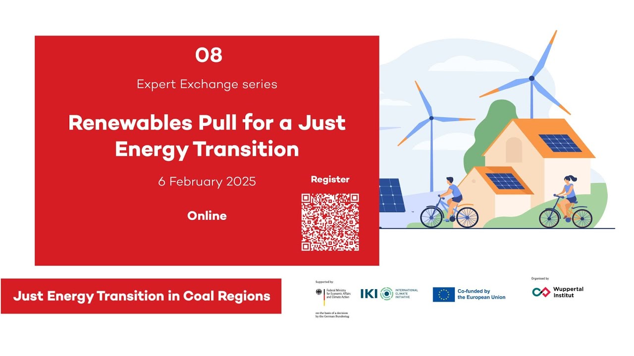 Expert Exchange - Renewables Pull for a Just Energy Transition