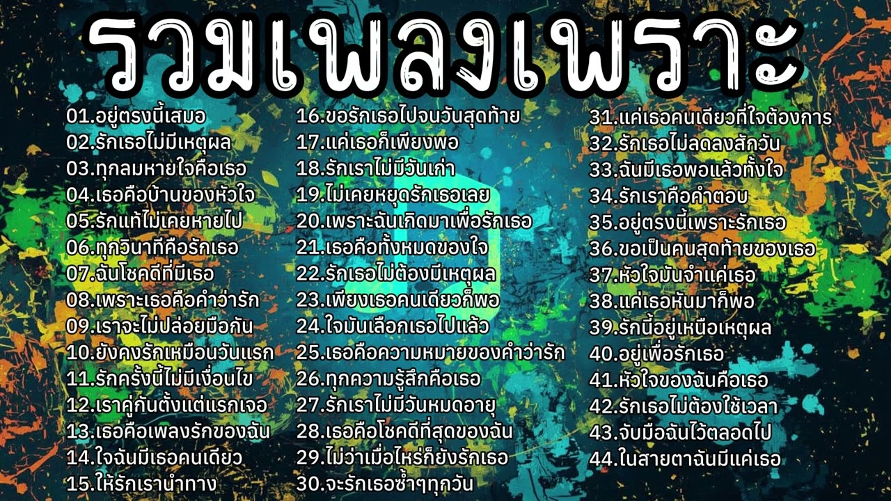 รวมเพลงเพราะฟังยาว ฟังเพลินๆ ฟังทำงาน 2025 | [ Kapook Music ] 🎵