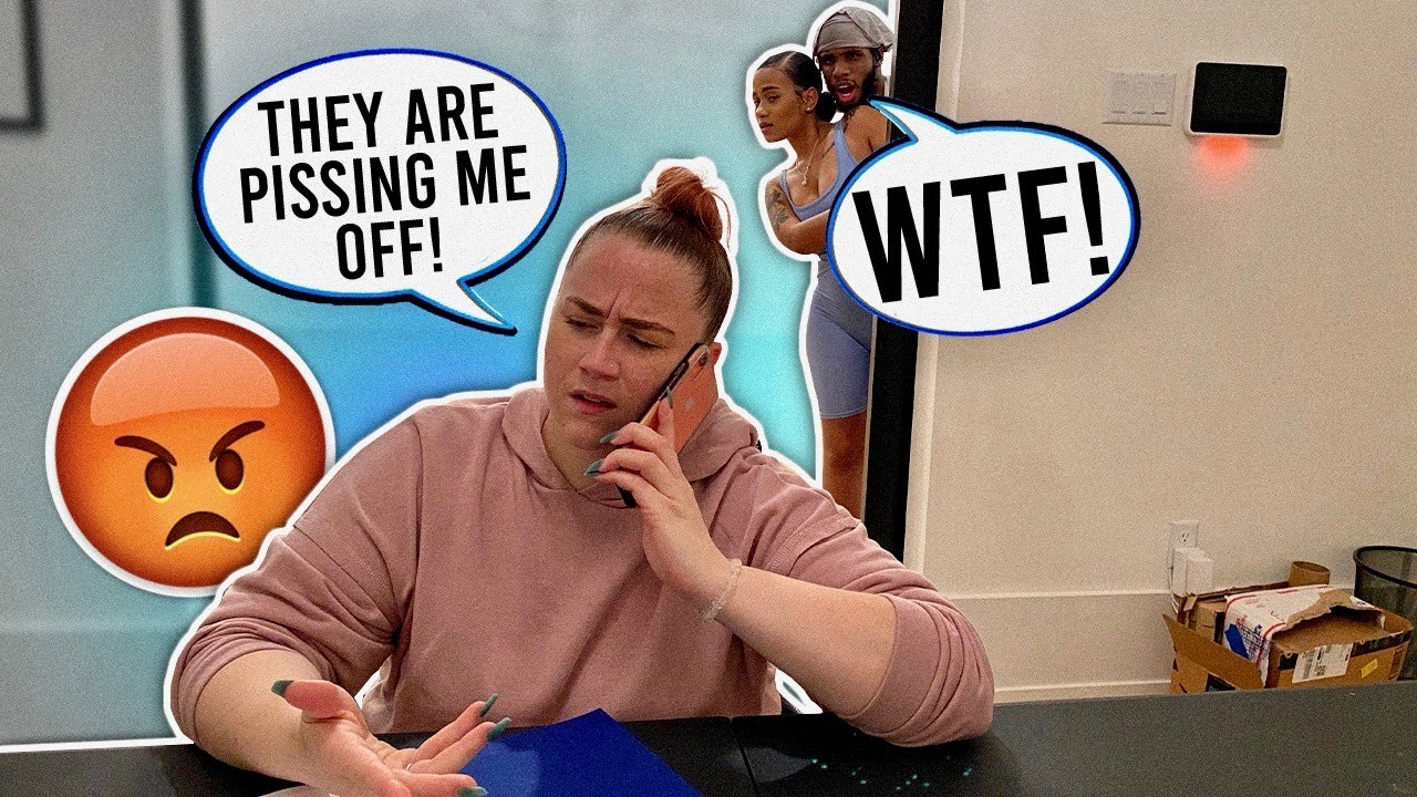 CAUGHT TALKING BAD ABOUT SENIA AND TREY PRANK! (I'VE NEVER SEEN THEM THIS MAD)