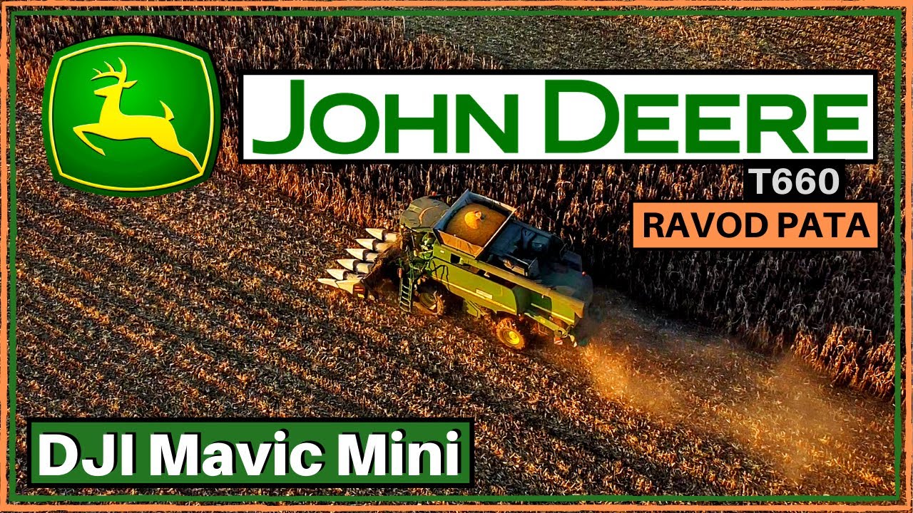 John Deere T660 I DJI Mavic Mini cinematic video // RAVOD PATA