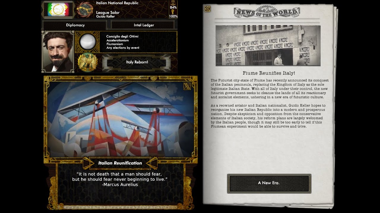 Red Flood Fiume Italian Reunification Custom Super Events