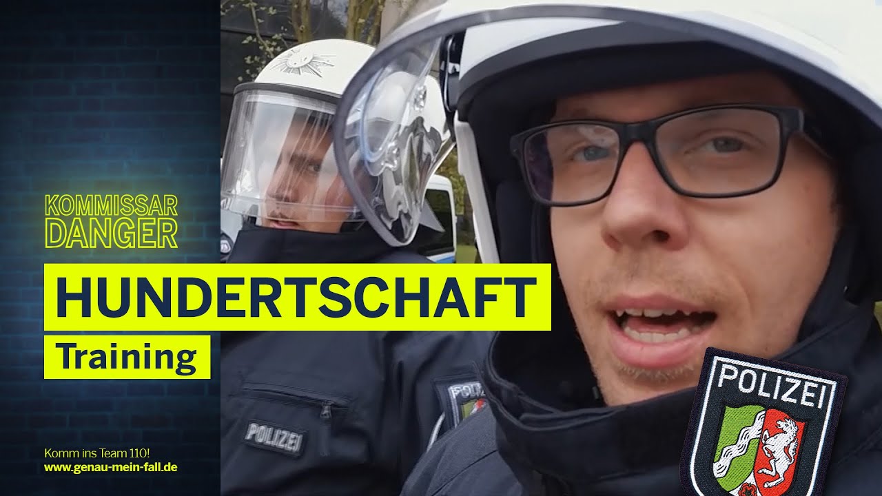 Kommissar Danger x Training bei der Hundertschaft | S01 E01