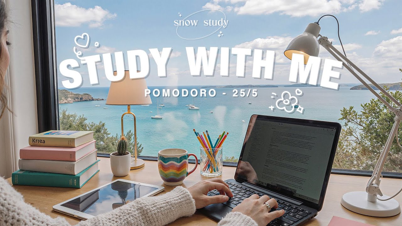 ☀️ 2.5-HOUR STUDY WITH ME Sunny Day in Nature | 🍃 Relaxing Nature Sounds | Pomodoro 25/4
