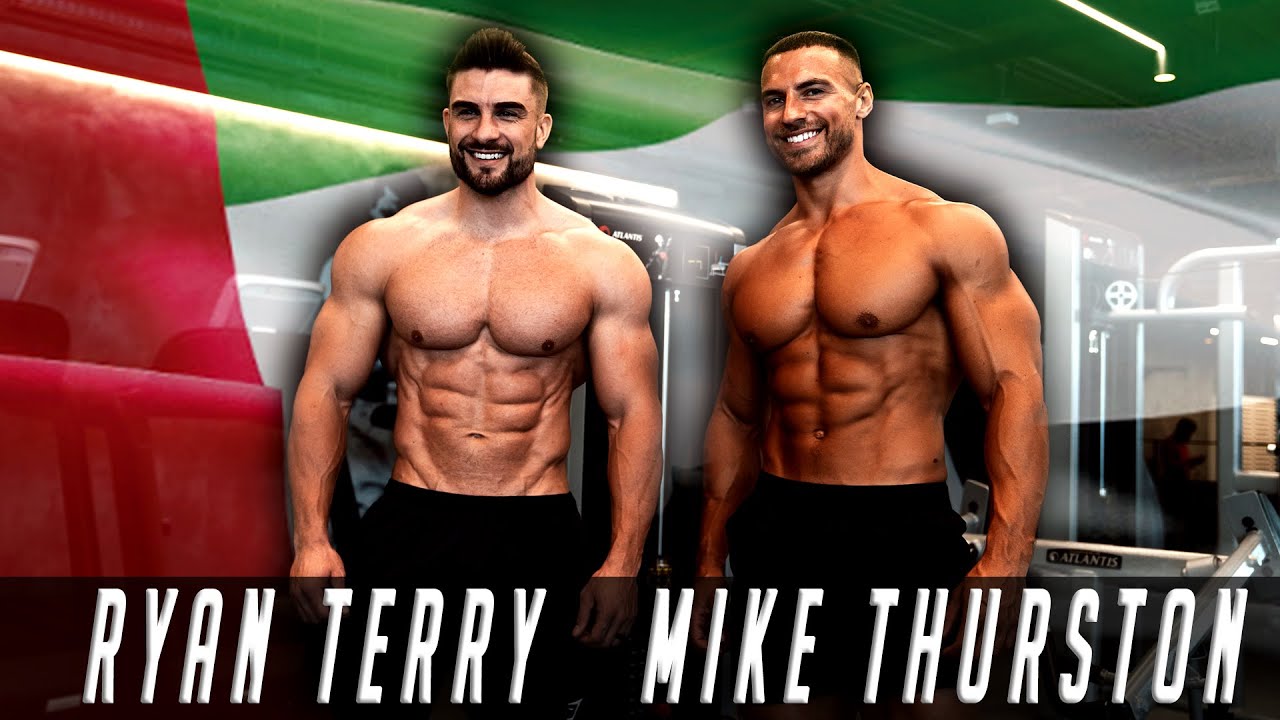 TRAINING CHEST WITH MIKE THURSTON IN DUBAI || RYAN TERRY