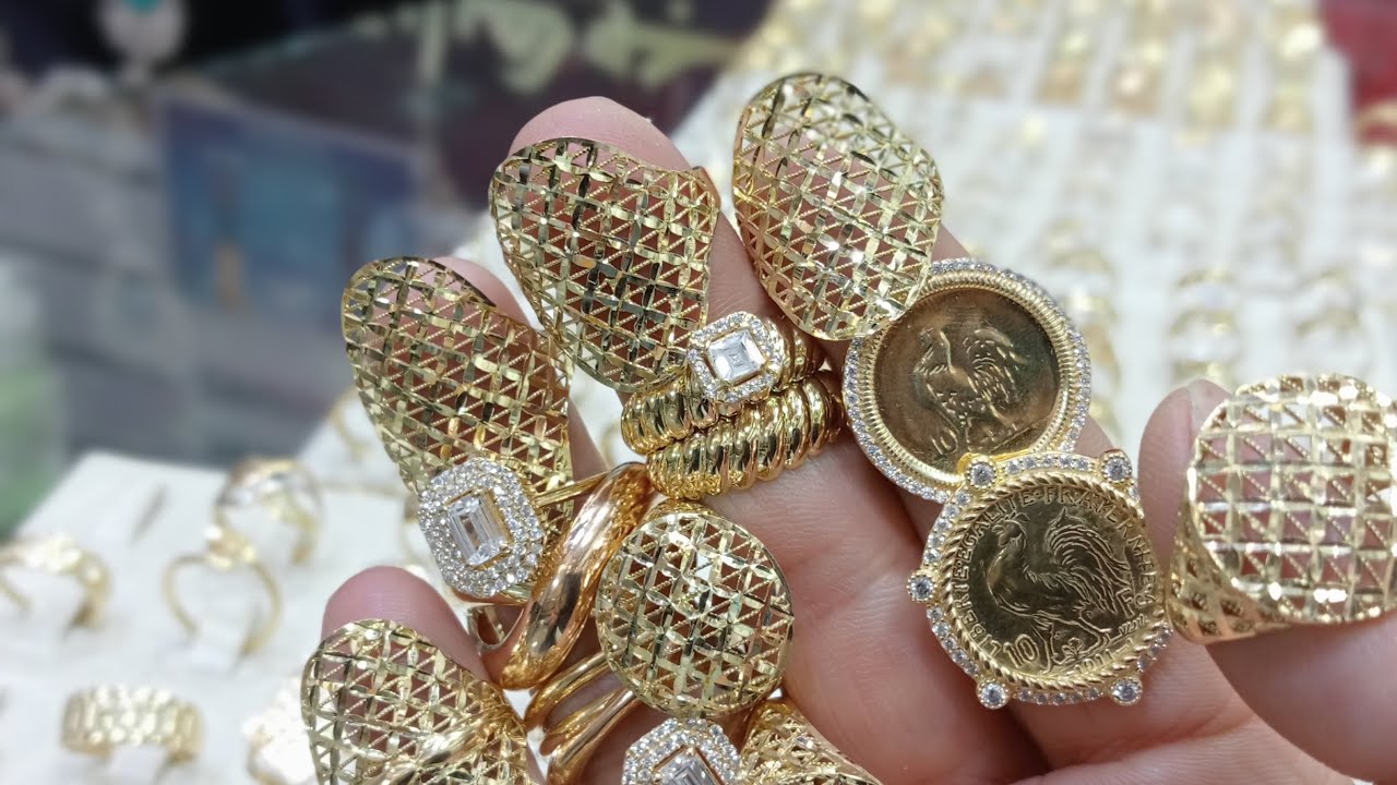 موديلات ووووو تيحمقوووووو وعريييييين خوتمات ولا اروع ذهب عنذا مجوهرات سيمو 18k.  2024