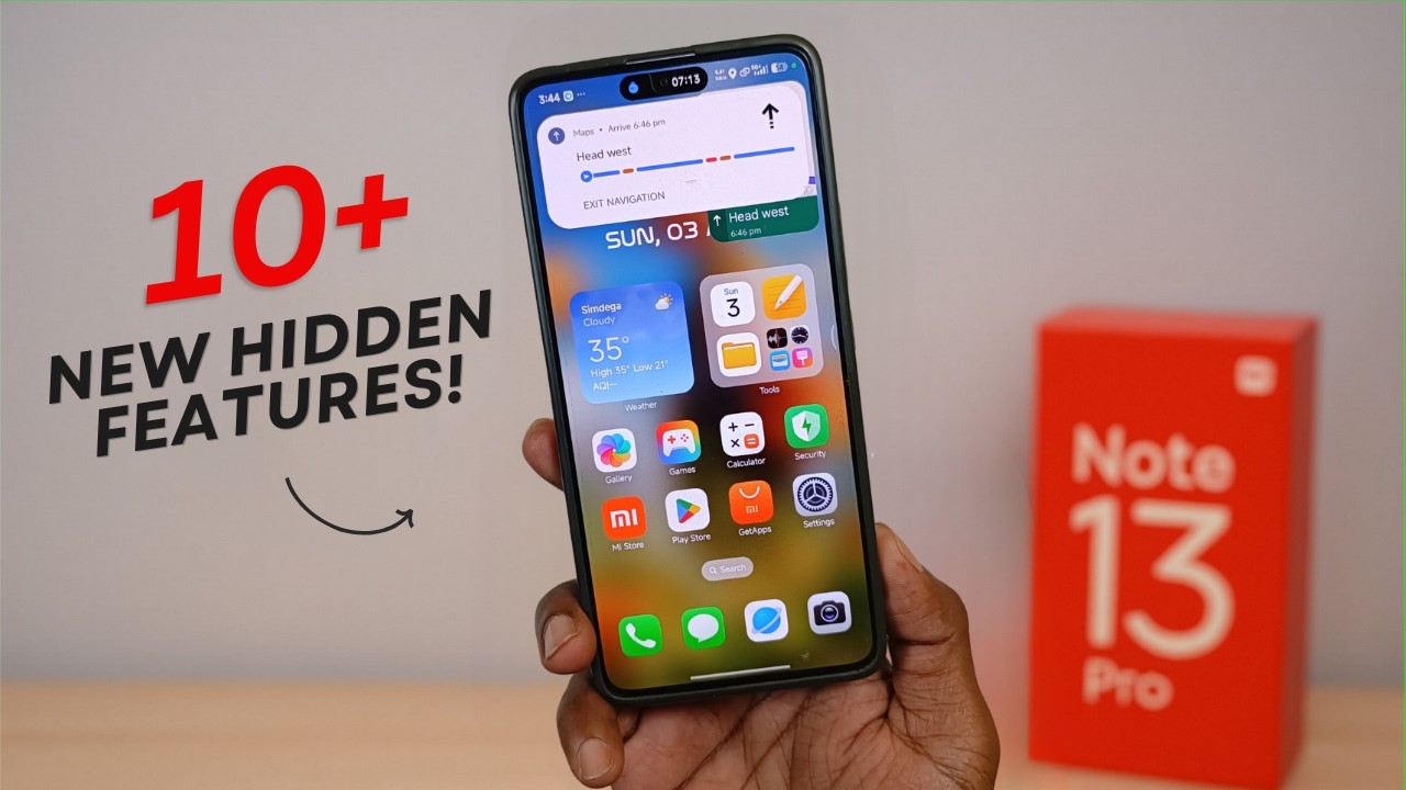 Redmi Note 13 Pro 5G HyperOS 3.1 Update 🔥 | 10+ New Features ⚡