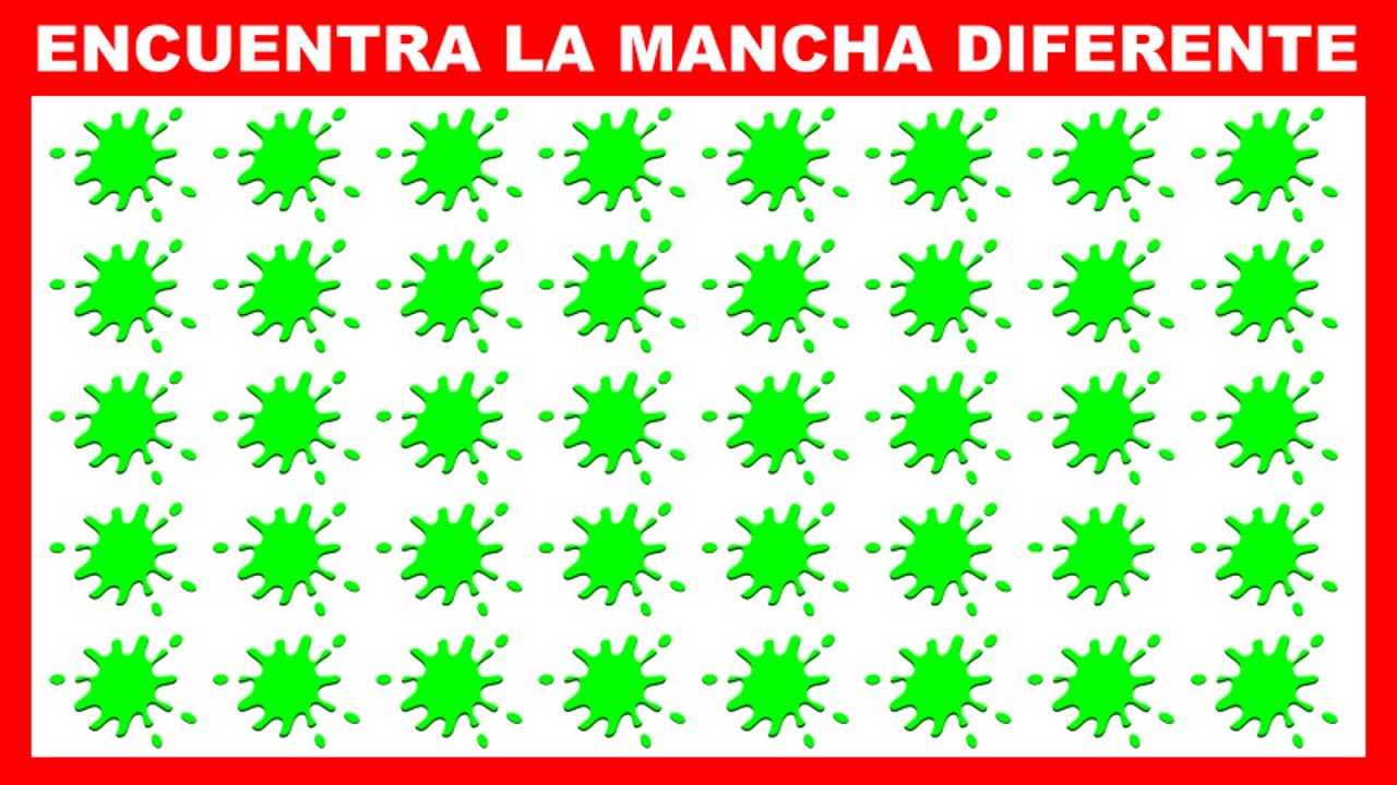 Qué tan buenos son tus ojos para encontrar al que es diferente? 😵Ejercita tu atención 2🧡
