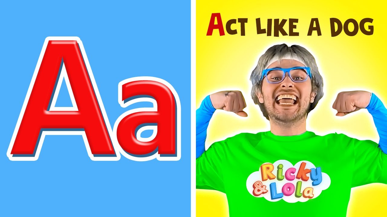 🔠 Learn ABCs with Ricky! Exercise Song For Kids! 🕺
