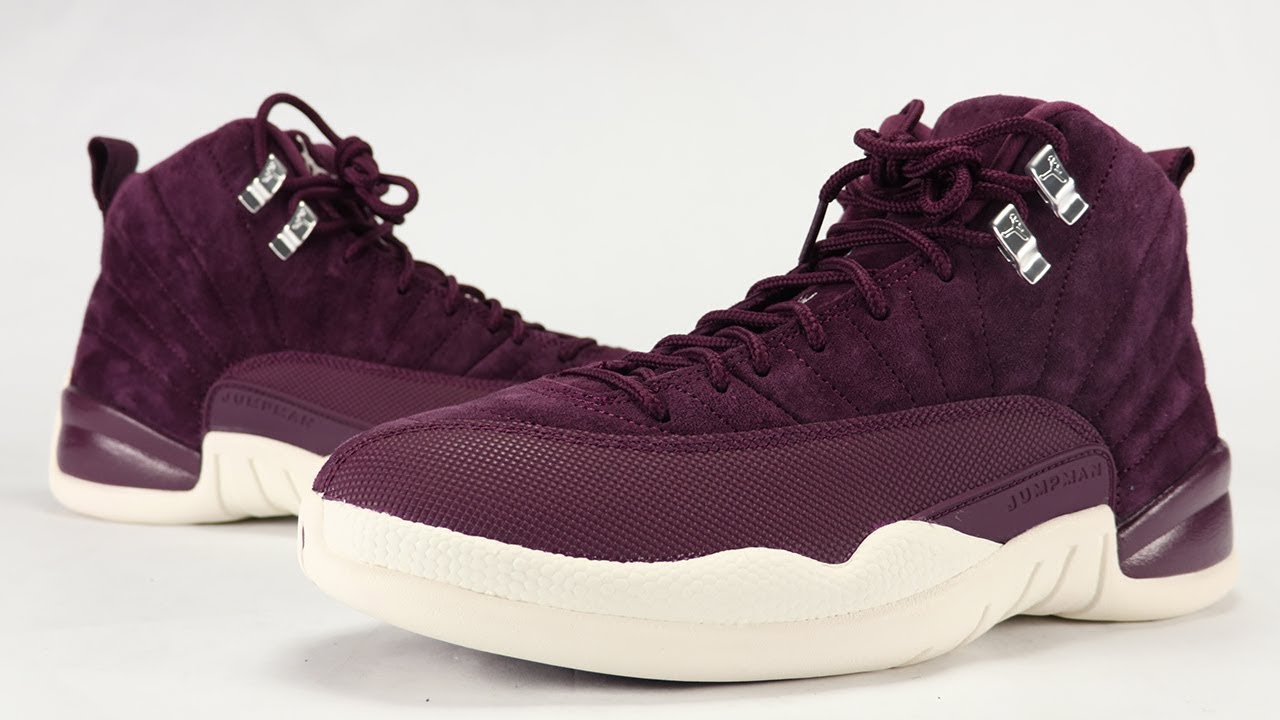 AIR JORDAN 12 BORDEAUX REVIEW